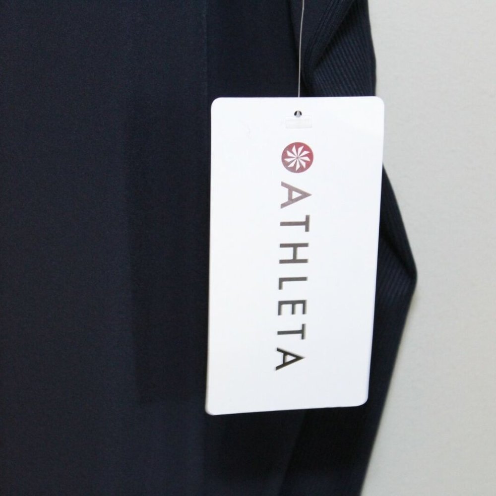 NWT Athleta Brooklyn Ankle Pants Navy Blue Women's Plus Size 26 H11522 - Picture 4 of 14